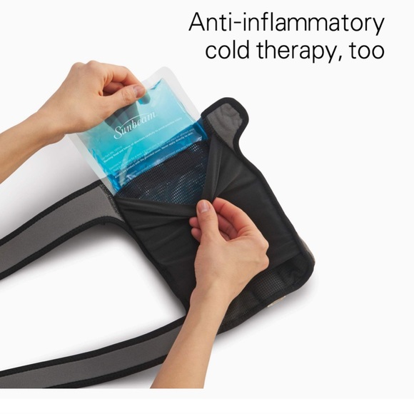 Sunbeam Heating Pad Wrap and cold pack for Joint Pain Relief, Auto Shut Off, New - Picture 10 of 16